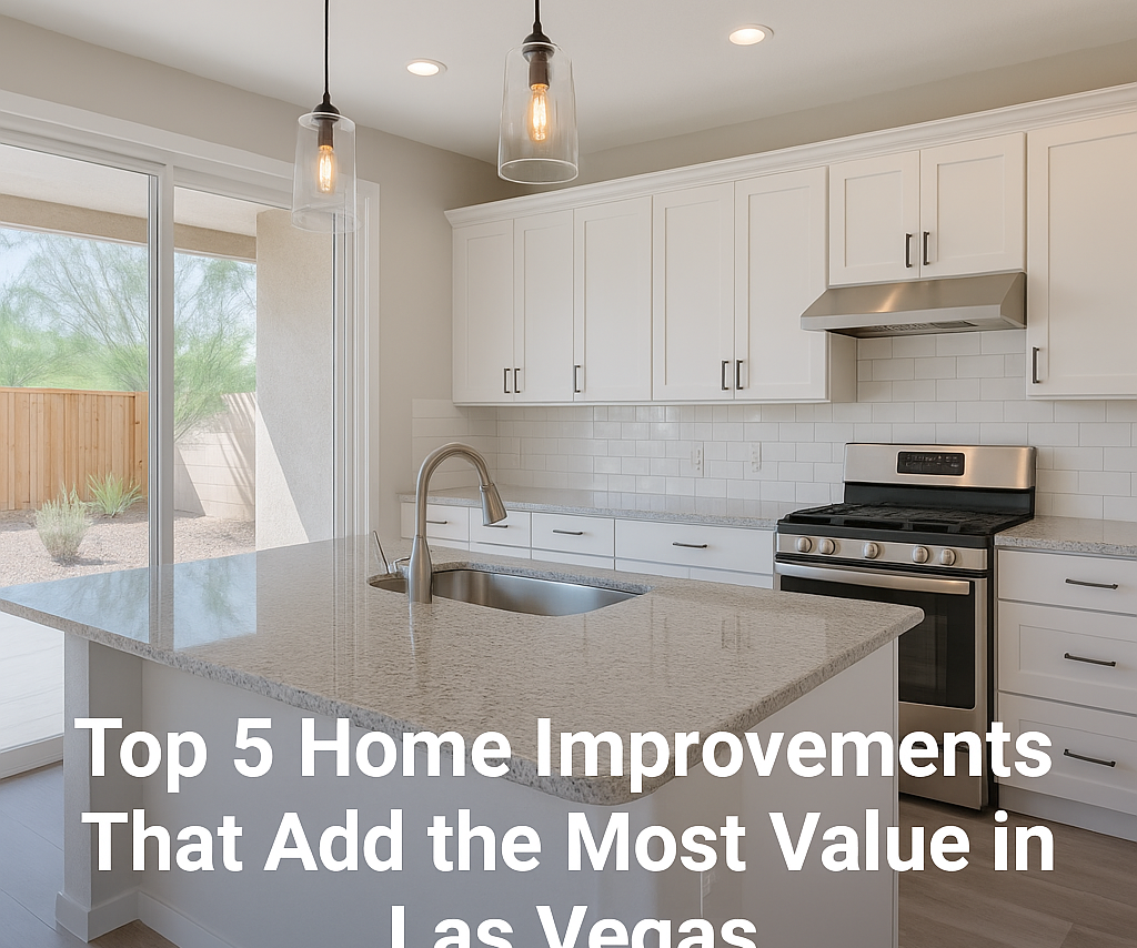 top 5 home improvements that add the most value in las vegas