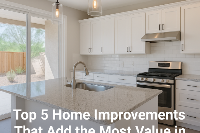 top 5 home improvements that add the most value in las vegas