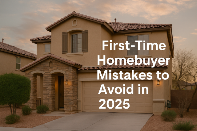 First-Time Homebuyer mistakes to avoid in 2025