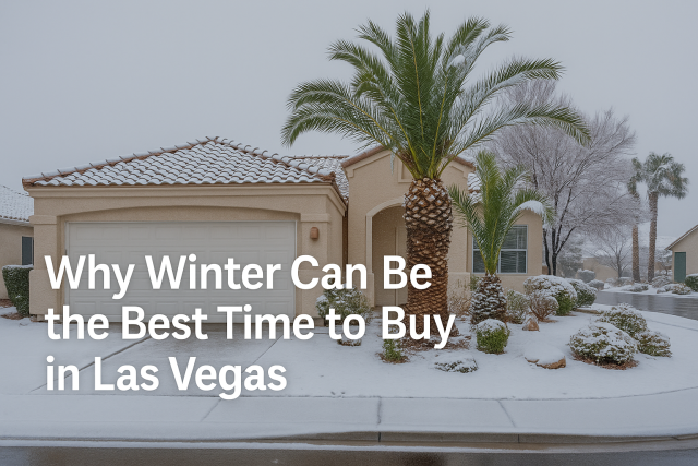 why winter can be the best time to buy in las vegas